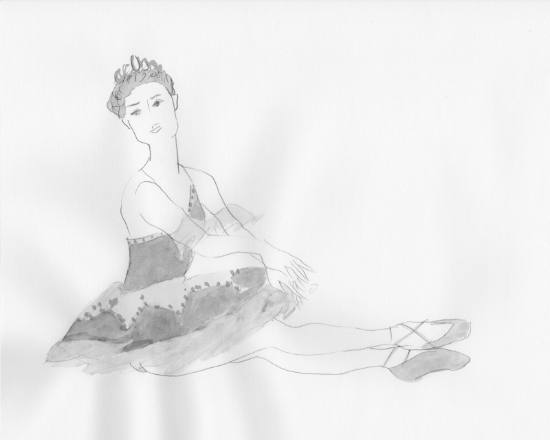 バレリーナデッサン会(Ballerina Drawing)