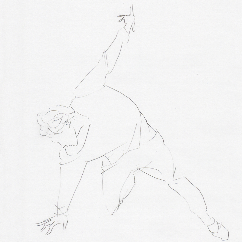 バレリーナデッサン会(Ballerina Drawing)