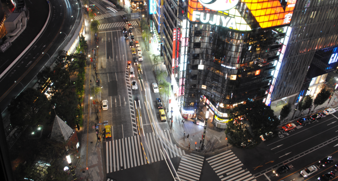 Try long-exposure photography at Ginza