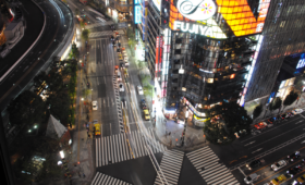 Try long-exposure photography at Ginza