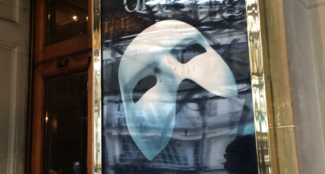 ハーマジェスティーズシアター(Her Majesty’s Theatre)でオペラ座の怪人(The Phantom of the Opera)を観る