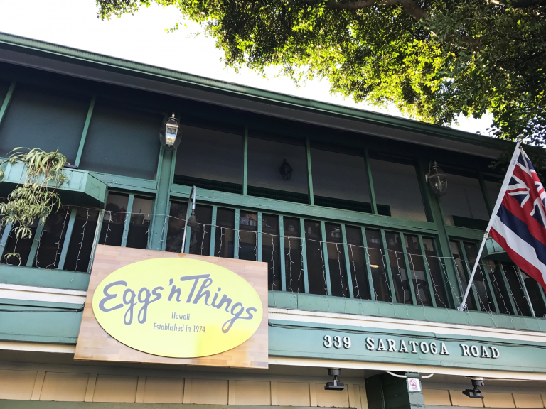 エッグスンシングス (Eggs'n Things) サラトガ本店(Saratoga) TRAVEL STORIES TRAVEL